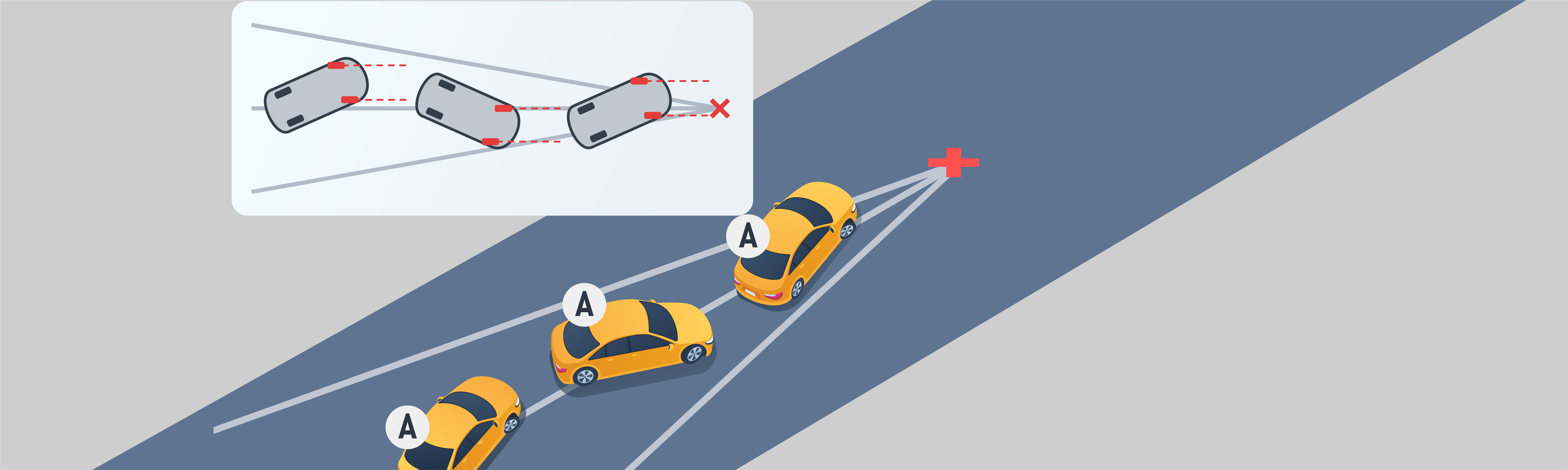 Driving at night and in bad weather - What sort of steering adjustments should you make when your car is skidding?